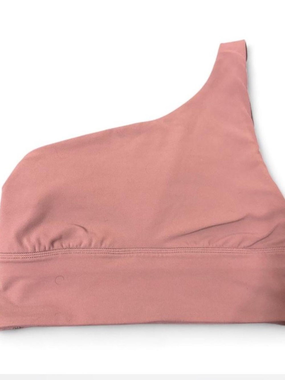 lululemon athletica One-Shoulder Sports Bra in Gray